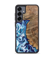 Galaxy S25 Plus Wood Phone Case - Chrissy (Blue, 801556)