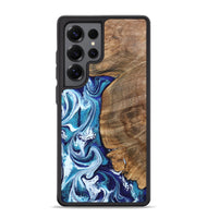 Galaxy S25 Ultra Wood Phone Case - Chrissy (Blue, 801556)
