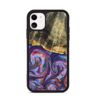 iPhone 11 Wood Phone Case - Anakin (Blue, 801559)
