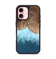iPhone 16 Wood Phone Case - Sammy (Coastal, 801582)