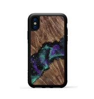 iPhone Xs Wood Phone Case - Lisha (Cosmos, 801611)