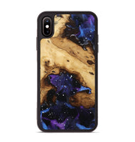 iPhone Xs Max Wood Phone Case - Isiah (Cosmos, 801612)