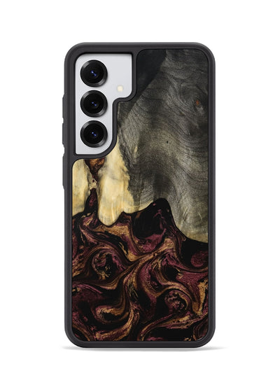 Galaxy S25 Wood Phone Case - Rosina (Purple, 801622)