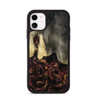 iPhone 11 Wood Phone Case - Rosina (Purple, 801622)