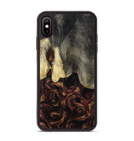 iPhone Xs Max Wood Phone Case - Rosina (Purple, 801622)