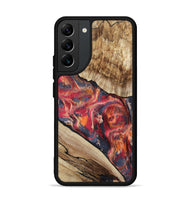 Galaxy S22 Plus Wood Phone Case - Andy (Red, 801623)