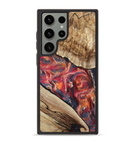 Galaxy S23 Ultra Wood Phone Case - Andy (Red, 801623)