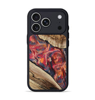 iPhone 17 Pro Wood Phone Case - Andy (Red, 801623)
