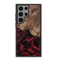 Galaxy S23 Ultra Wood Phone Case - Vihaan (Red, 801633)