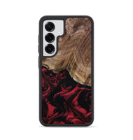 Galaxy S25 Wood Phone Case - Vihaan (Red, 801633)
