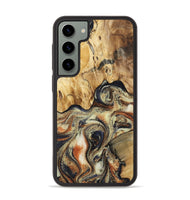 Galaxy S23 Plus Wood Phone Case - Ares (Black & White, 801634)
