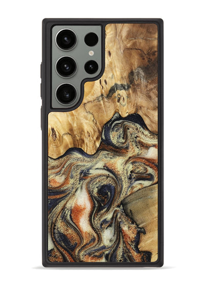 Galaxy S23 Ultra Wood Phone Case - Ares (Black & White, 801634)