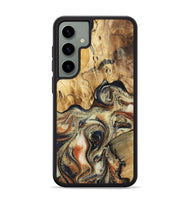 Galaxy S24 Plus Wood Phone Case - Ares (Black & White, 801634)