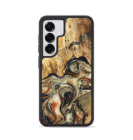 Galaxy S25 Wood Phone Case - Ares (Black & White, 801634)
