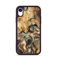 iPhone Xr Wood Phone Case - Ares (Black & White, 801634)