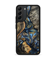 Galaxy S22 Plus Wood Phone Case - Kairi (Teal & Gold, 801650)