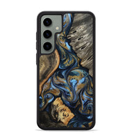 Galaxy S24 Plus Wood Phone Case - Kairi (Teal & Gold, 801650)