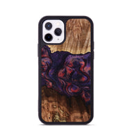 iPhone 11 Pro Wood Phone Case - Jacklyn (Red, 801653)