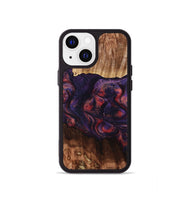 iPhone 13 mini Wood Phone Case - Jacklyn (Red, 801653)