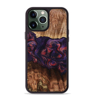iPhone 13 Pro Max Wood Phone Case - Jacklyn (Red, 801653)