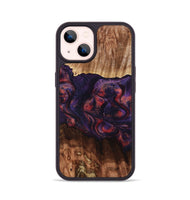 iPhone 14 Wood Phone Case - Jacklyn (Red, 801653)