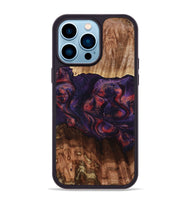 iPhone 14 Pro Max Wood Phone Case - Jacklyn (Red, 801653)