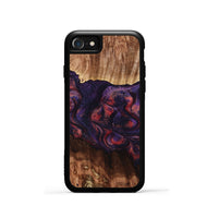 iPhone SE Wood Phone Case - Jacklyn (Red, 801653)