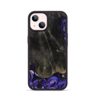 iPhone 14 Wood Phone Case - Jeana (Purple, 801655)