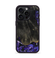 iPhone 15 Pro Wood Phone Case - Jeana (Purple, 801655)