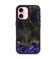 iPhone 16 Wood Phone Case - Jeana (Purple, 801655)