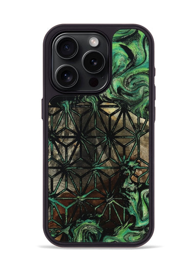iPhone 15 Pro Wood Phone Case - Rayan (Pattern, 801662)