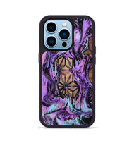 iPhone 14 Pro Wood Phone Case - Catina (Pattern, 801671)
