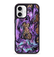 iPhone 16 Plus Wood Phone Case - Catina (Pattern, 801671)