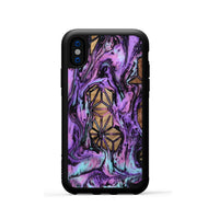 iPhone Xs Wood Phone Case - Catina (Pattern, 801671)