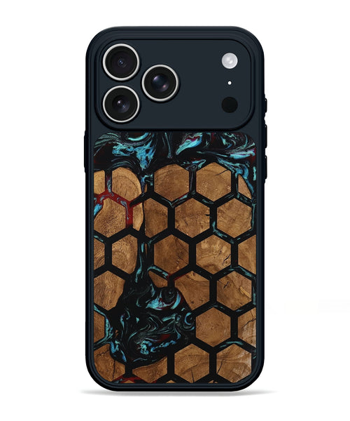 iPhone 17 Pro Max Wood Phone Case - Hakeem (Pattern, 801677)