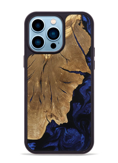 iPhone 14 Pro Max Wood Phone Case - Wilford (Ancient Olive, 801681)