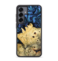 Galaxy S25 Plus Wood Phone Case - Davian (Blue, 801727)