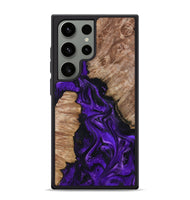 Galaxy S24 Ultra Wood Phone Case - Jailyn (Purple, 801729)