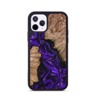 iPhone 11 Pro Wood Phone Case - Jailyn (Purple, 801729)