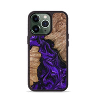 iPhone 13 Pro Wood Phone Case - Jailyn (Purple, 801729)
