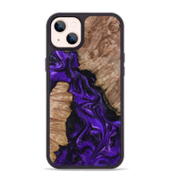 iPhone 14 Plus Wood Phone Case - Jailyn (Purple, 801729)