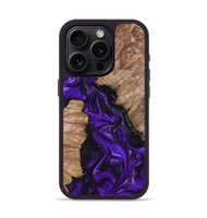 iPhone 15 Pro Wood Phone Case - Jailyn (Purple, 801729)