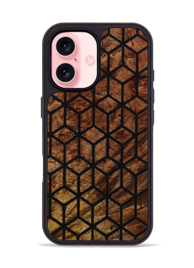 iPhone 16 Wood Phone Case - Lindsay (Pattern, 801730)