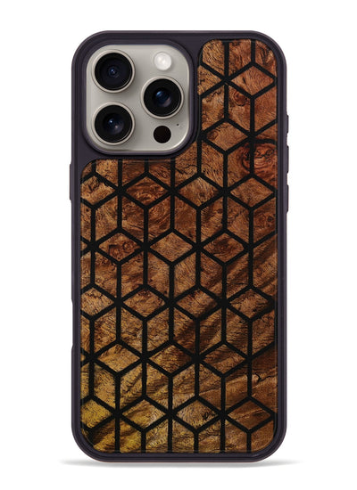 iPhone 16 Pro Max Wood Phone Case - Lindsay (Pattern, 801730)