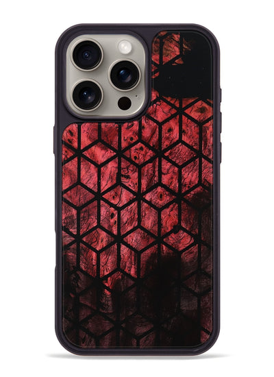 iPhone 16 Pro Max Wood Phone Case - Ian (Pattern, 801731)