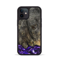 iPhone 12 Wood Phone Case - Infant (Purple, 801732)