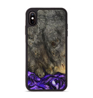 iPhone Xs Max Wood Phone Case - Infant (Purple, 801732)