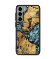 Galaxy S23 Plus Wood Phone Case - Emmitt (Green, 801736)