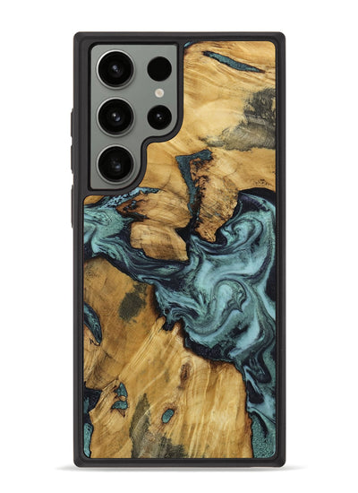 Galaxy S23 Ultra Wood Phone Case - Emmitt (Green, 801736)