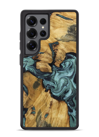 Galaxy S25 Ultra Wood Phone Case - Emmitt (Green, 801736)